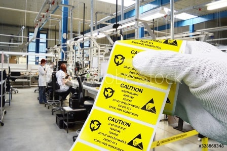 Industrieetiketten und Sicherheitsetiketten für Produkte - item